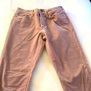 Skinny corduroy pants